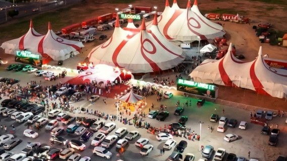 Circo Maximus estreia temporada em Bauru no dia 27 de março